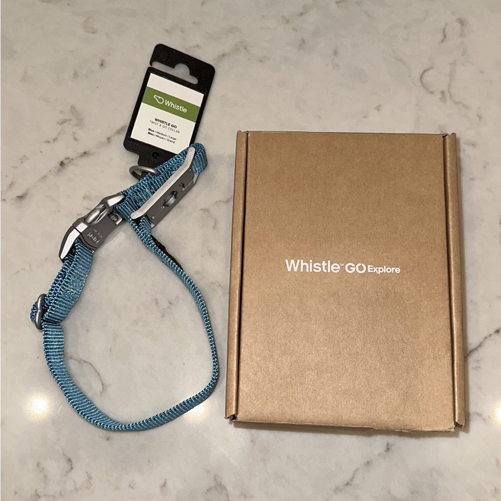 Whistle go GPS dog tracker and collar